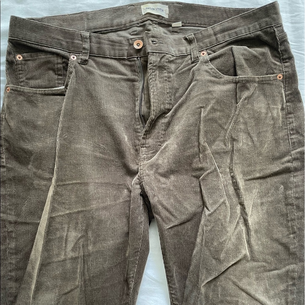 Taylor Stitch Slim All Day Pant - Espresso Cord